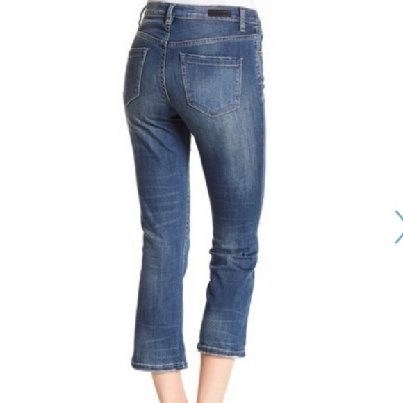 NWT BLANKNYC Denim Distressed Crop Jeans - Picture 4 of 5